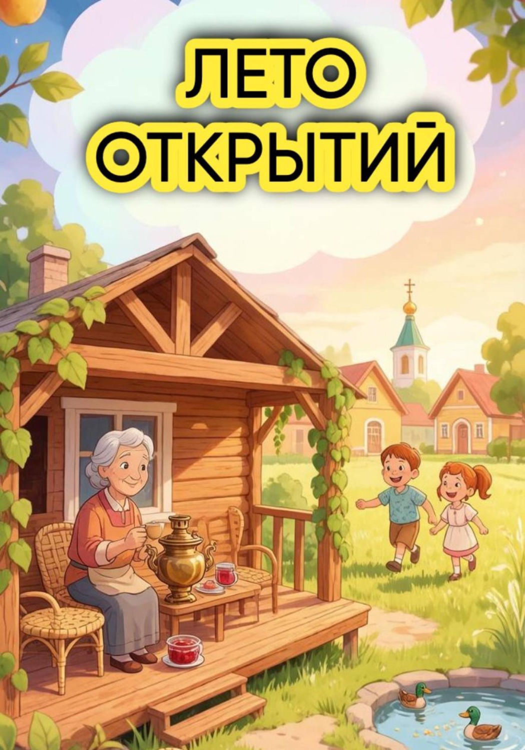 Обложка книги «Бабушка, Дедушка и Я. ЛЕТО ОТКРЫТИЙ»