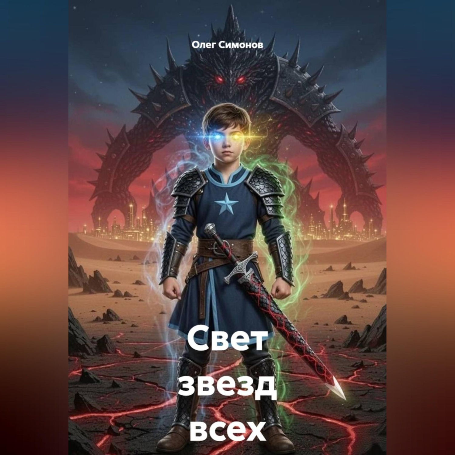 Обложка книги «Свет звезд всех вселенных»
