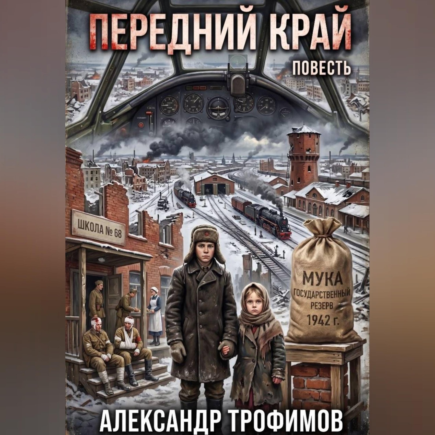 Обложка книги «Передний край»
