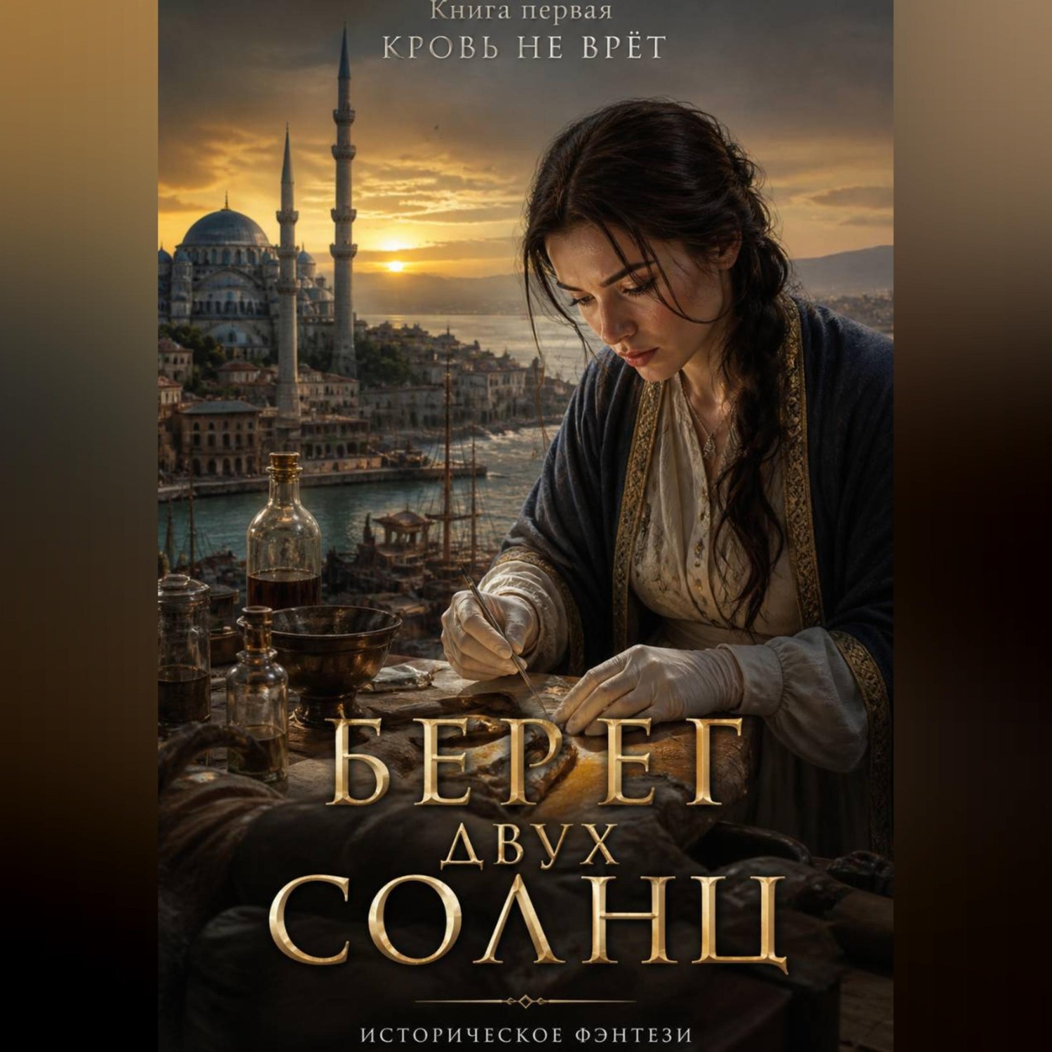 Обложка книги «Берег двух солнц - кровь не врет»