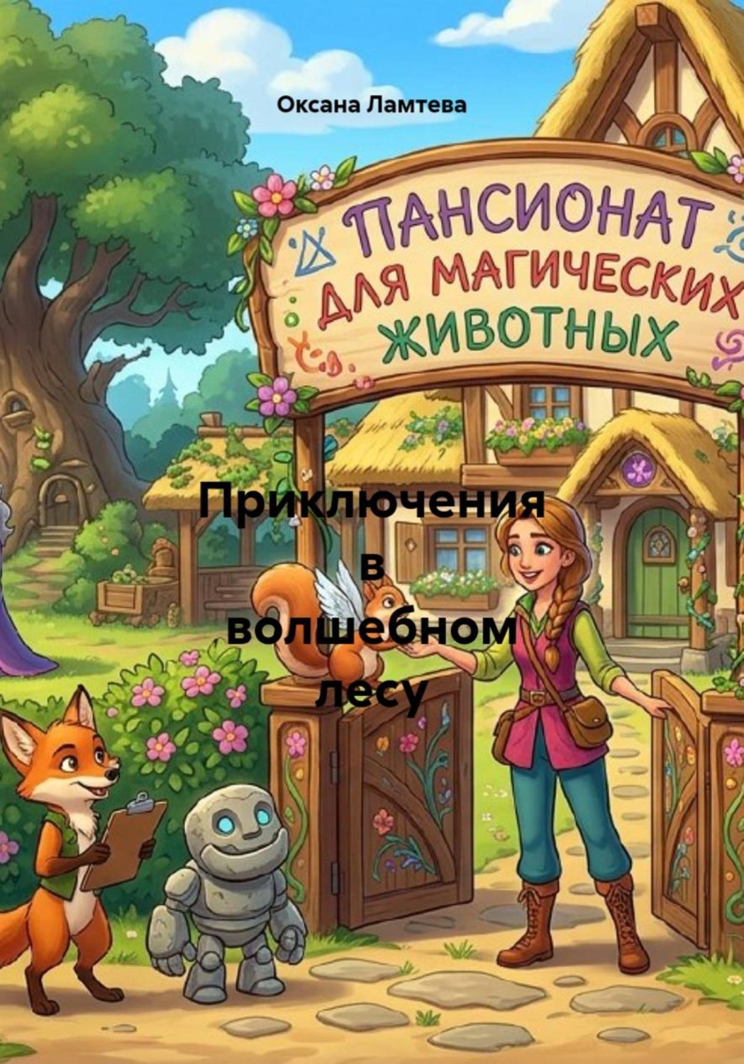 Обложка книги «Приключения в волшебном лесу»