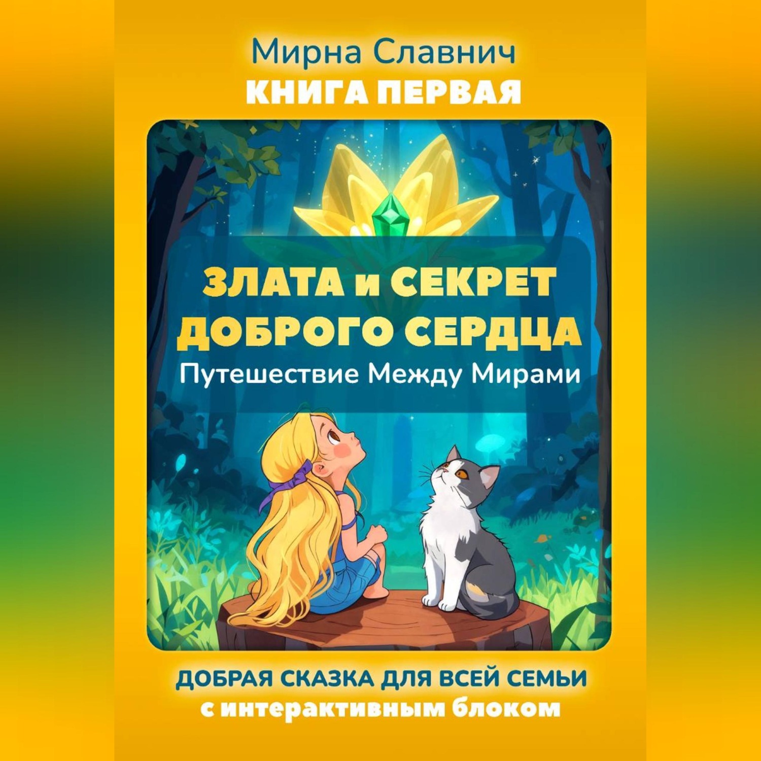 Обложка книги «Злата и Секрет Доброго Сердца. Путешествие Между Мирами. Книга первая»