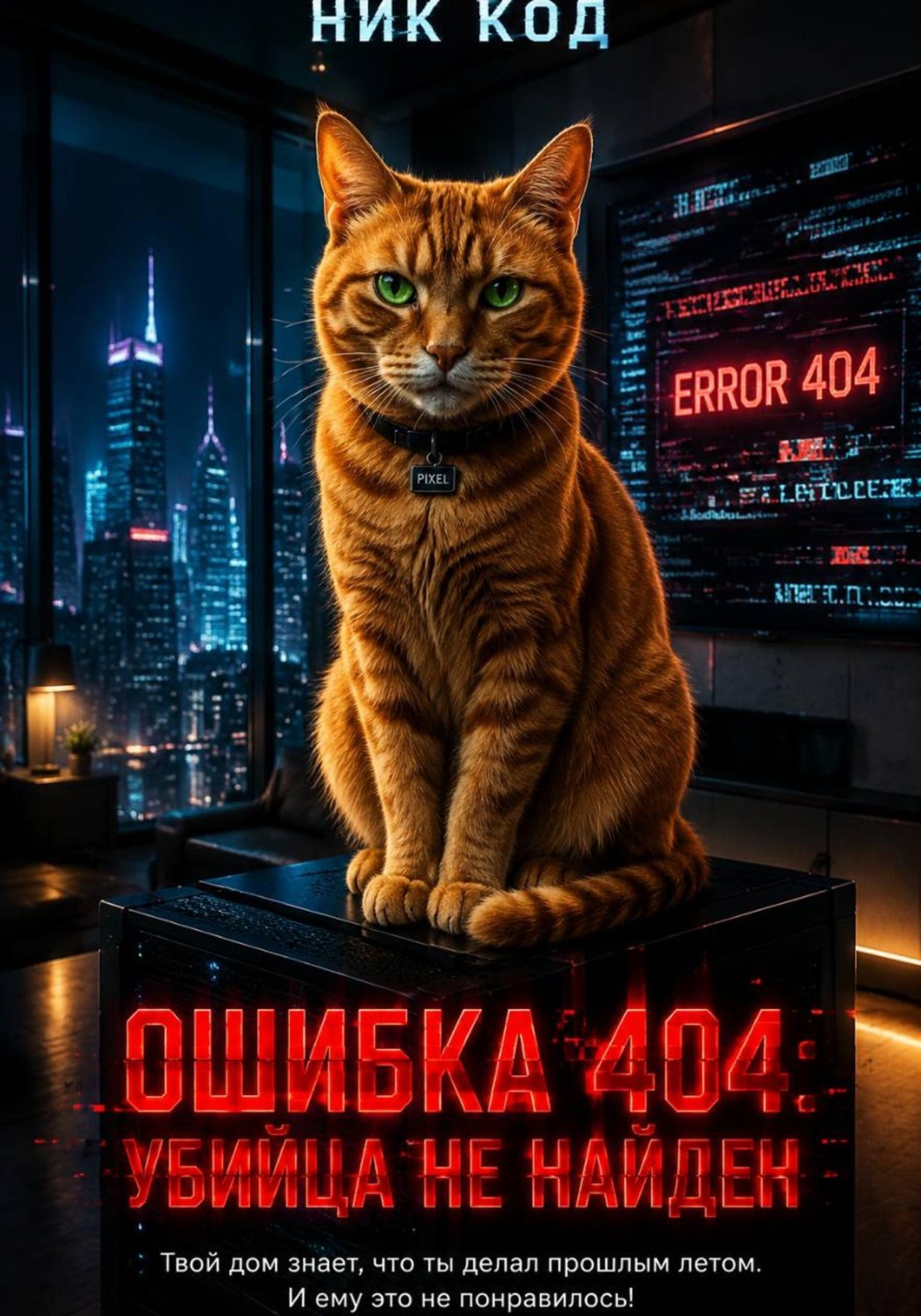 Обложка книги «ОШИБКА 404: УБИЙЦА НЕ НАЙДЕН»