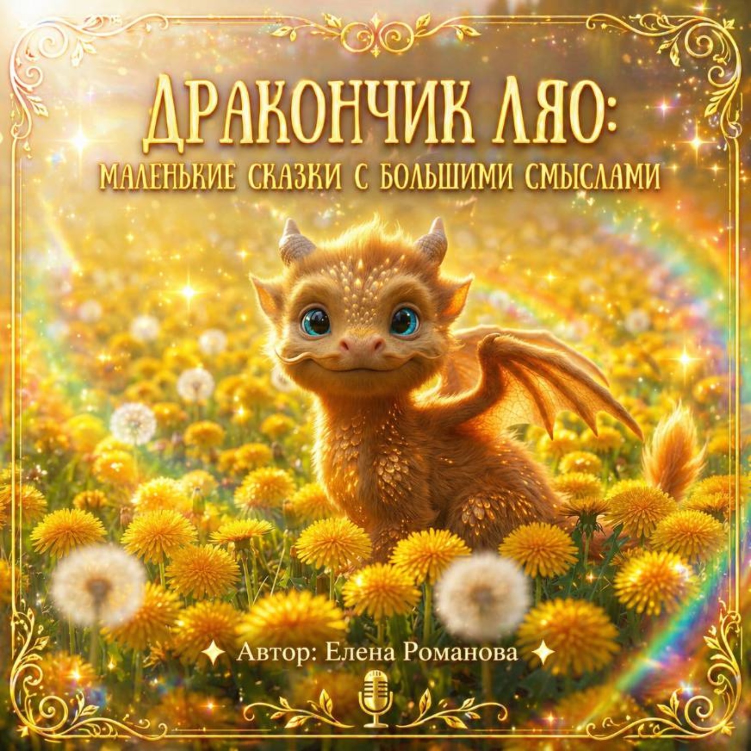Обложка книги «Дракончик Ляо и Поле Одуванчиков»