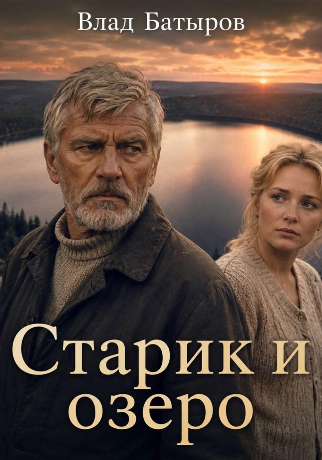 Обложка книги «Старик и озеро»