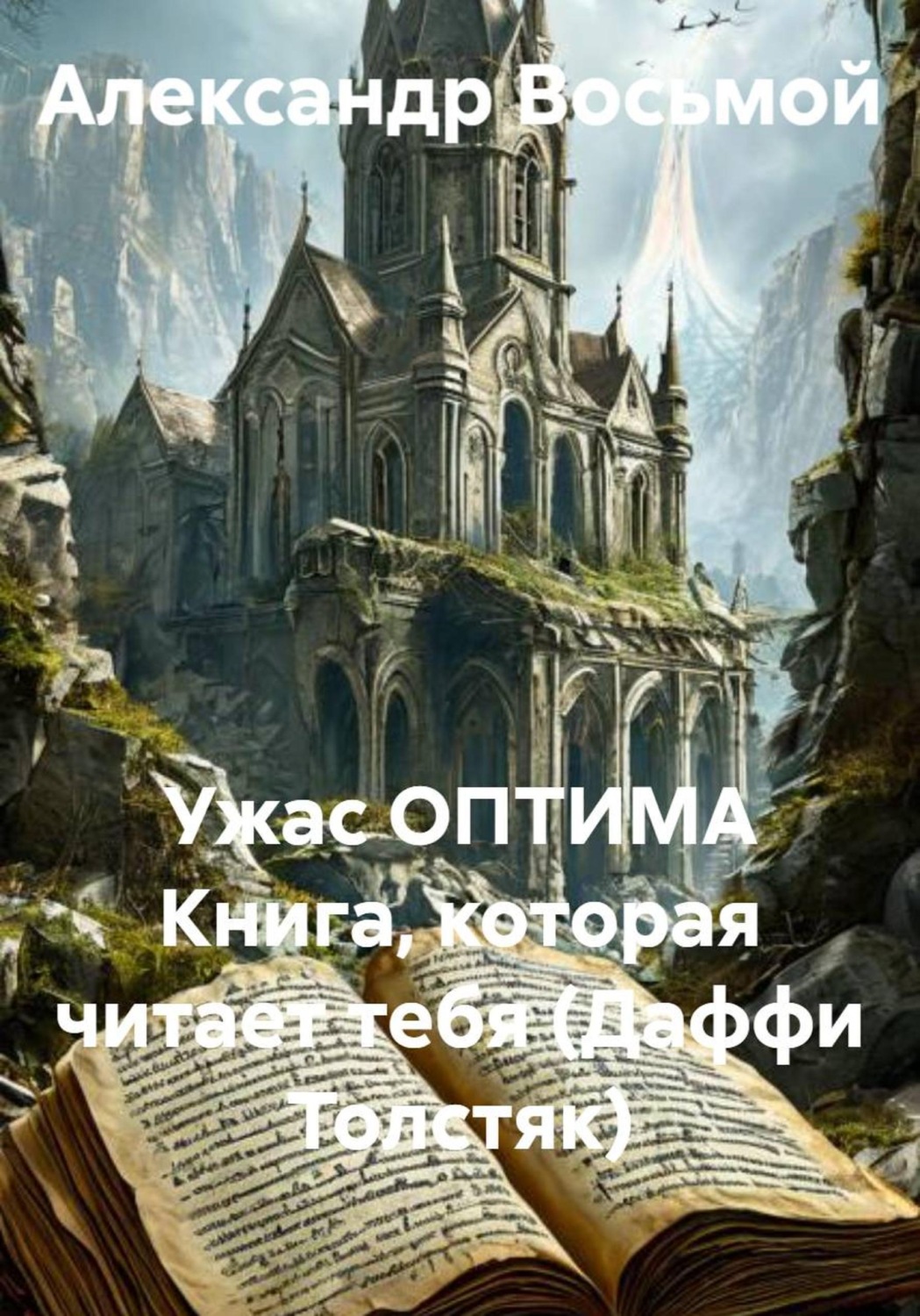 Обложка книги «Ужас ОПТИМА. Книга, которая читает тебя (Даффи Толстяк)»