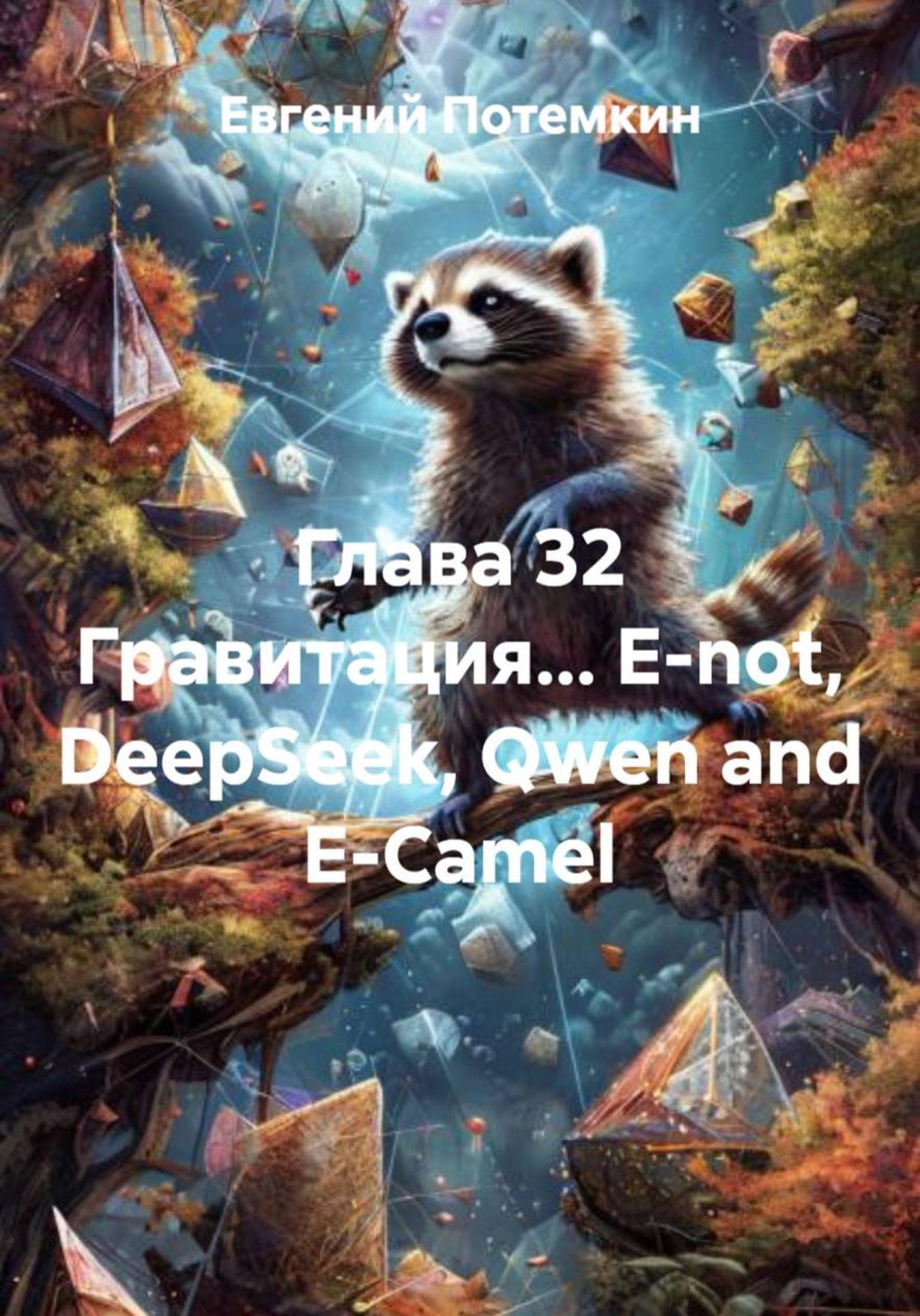 Обложка книги «Глава 32. Гравитация... E-not, DeepSeek, Qwen and E-Сamel»
