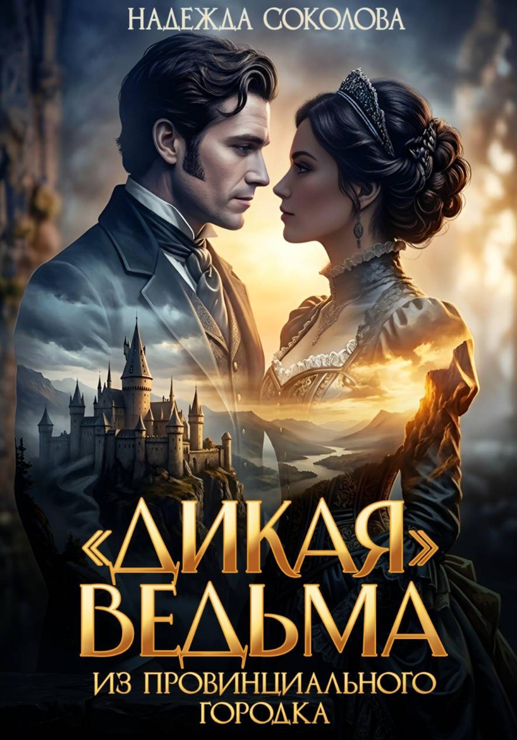 Обложка книги «"Дикая" ведьма из провинциального городка»