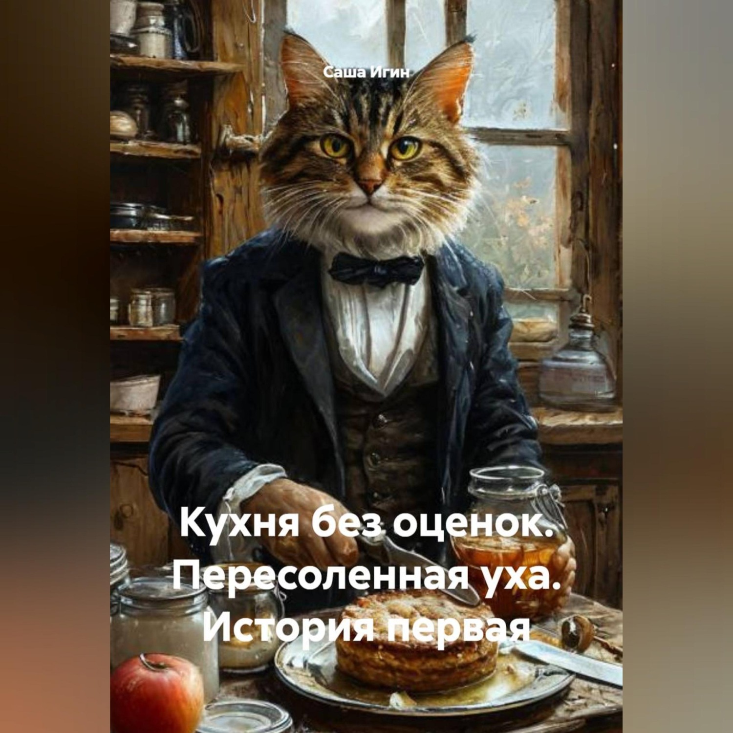 Обложка книги «Кухня без оценок. Пересоленная уха. История первая»
