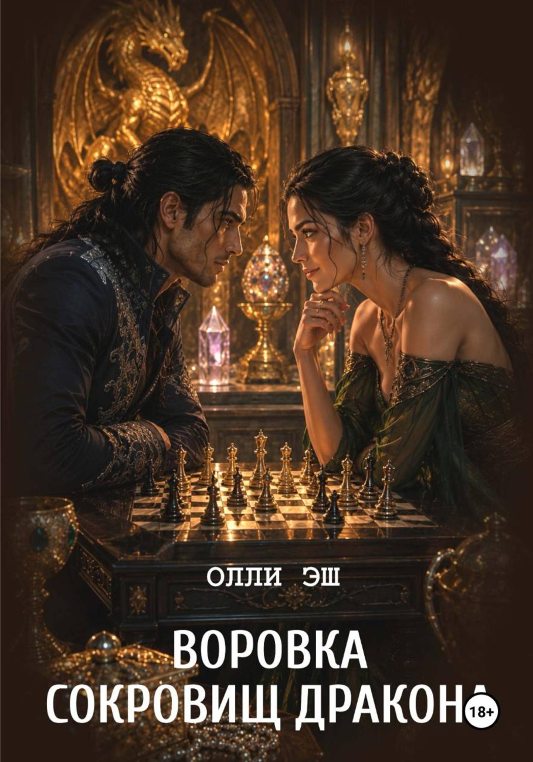 Обложка книги «Воровка сокровищ дракона»