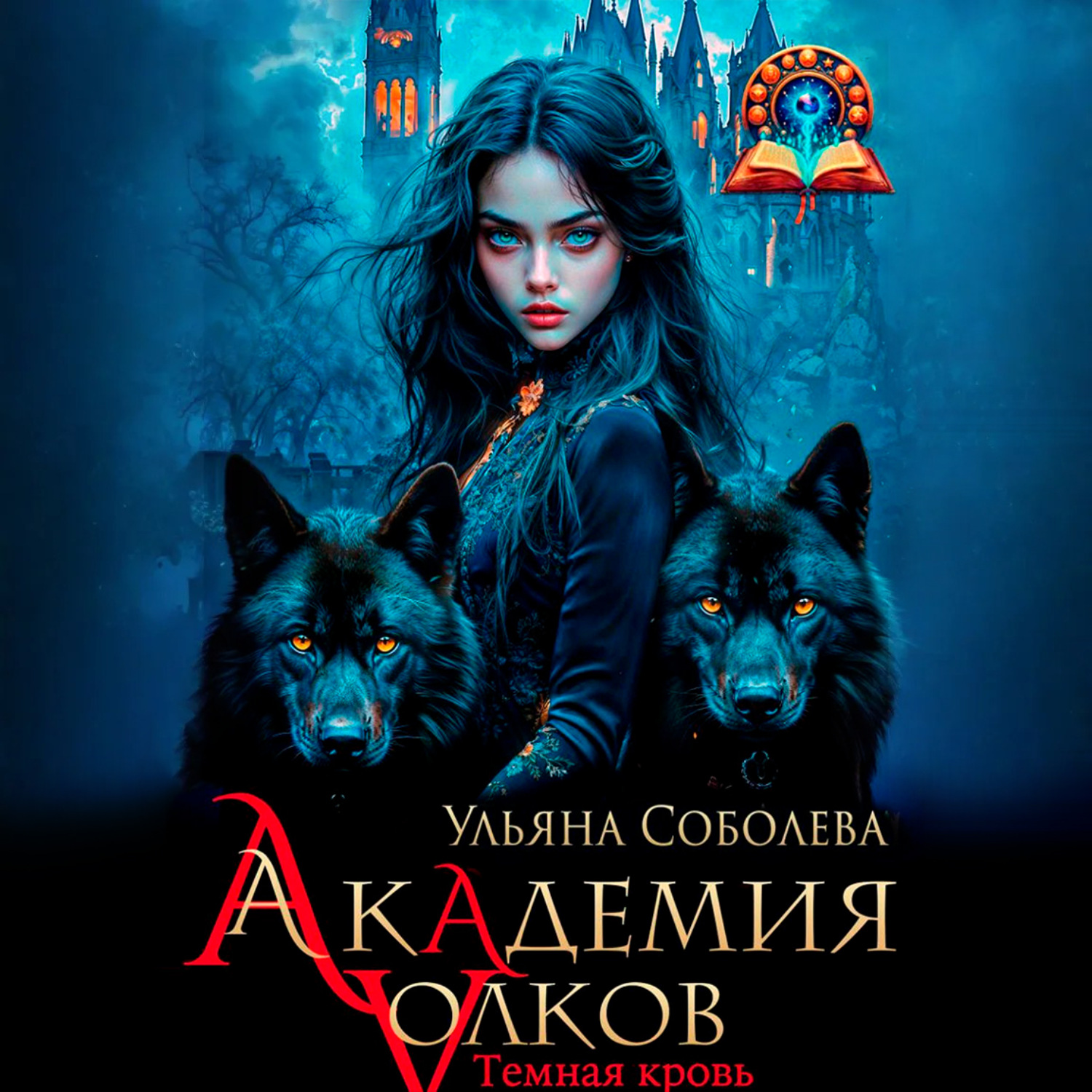 Обложка книги «Академия волков. Темная кровь»