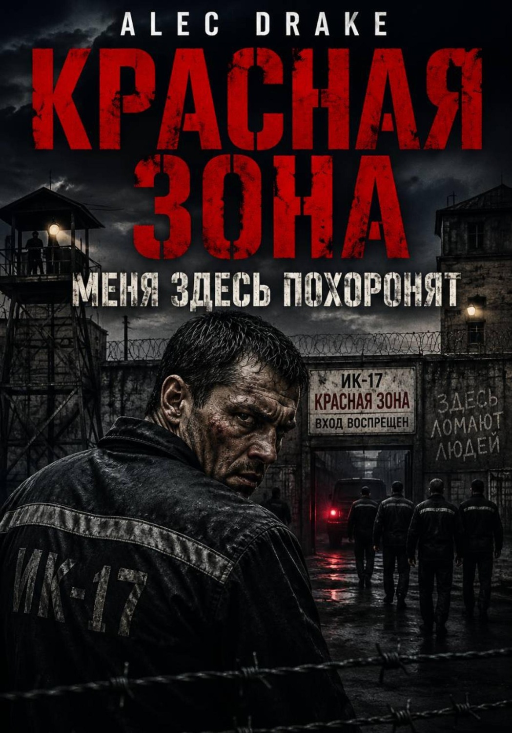 Обложка книги «Красная зона: Меня здесь похоронят»