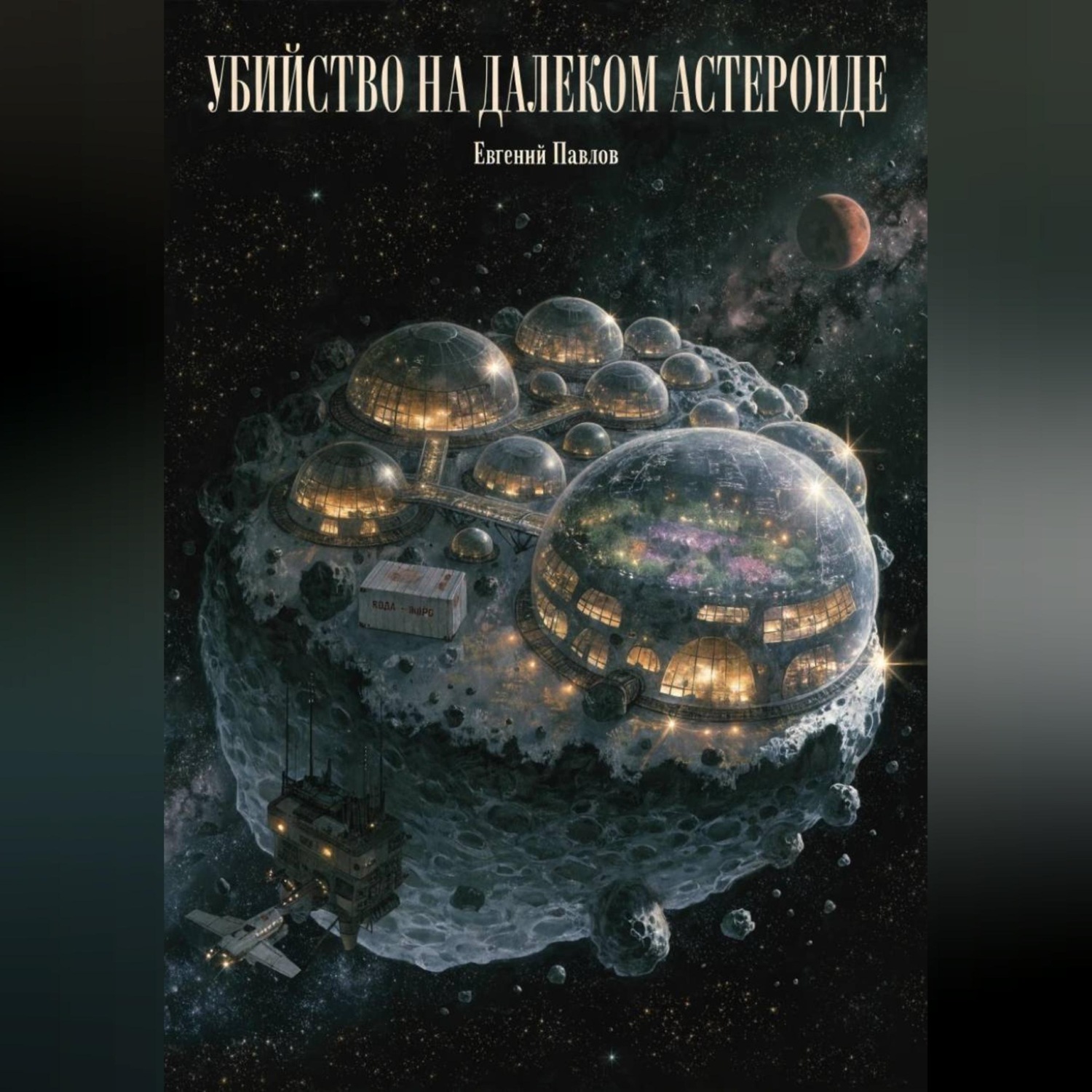 Обложка книги «Убийство на далеком астероиде»