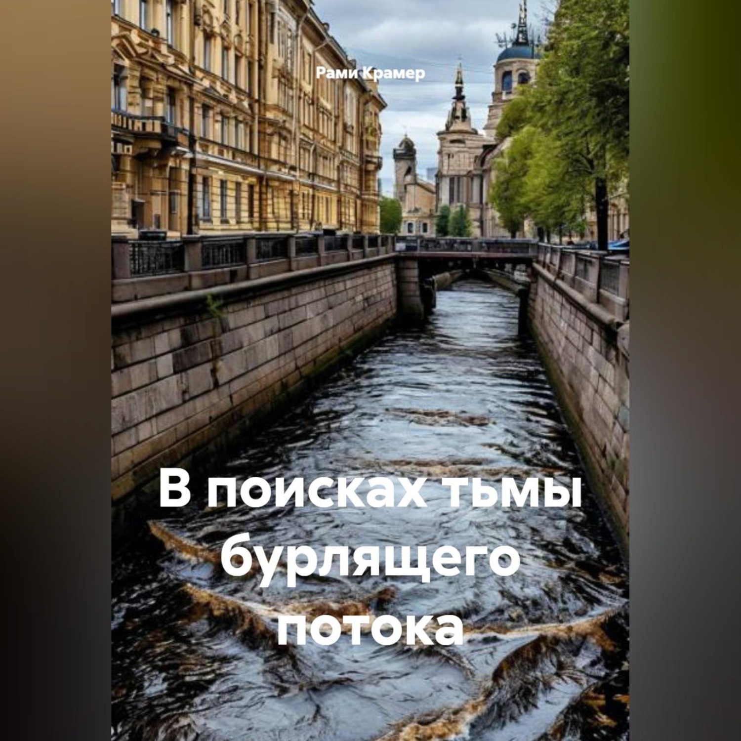 Обложка книги «В поисках тьмы бурлящего потока»
