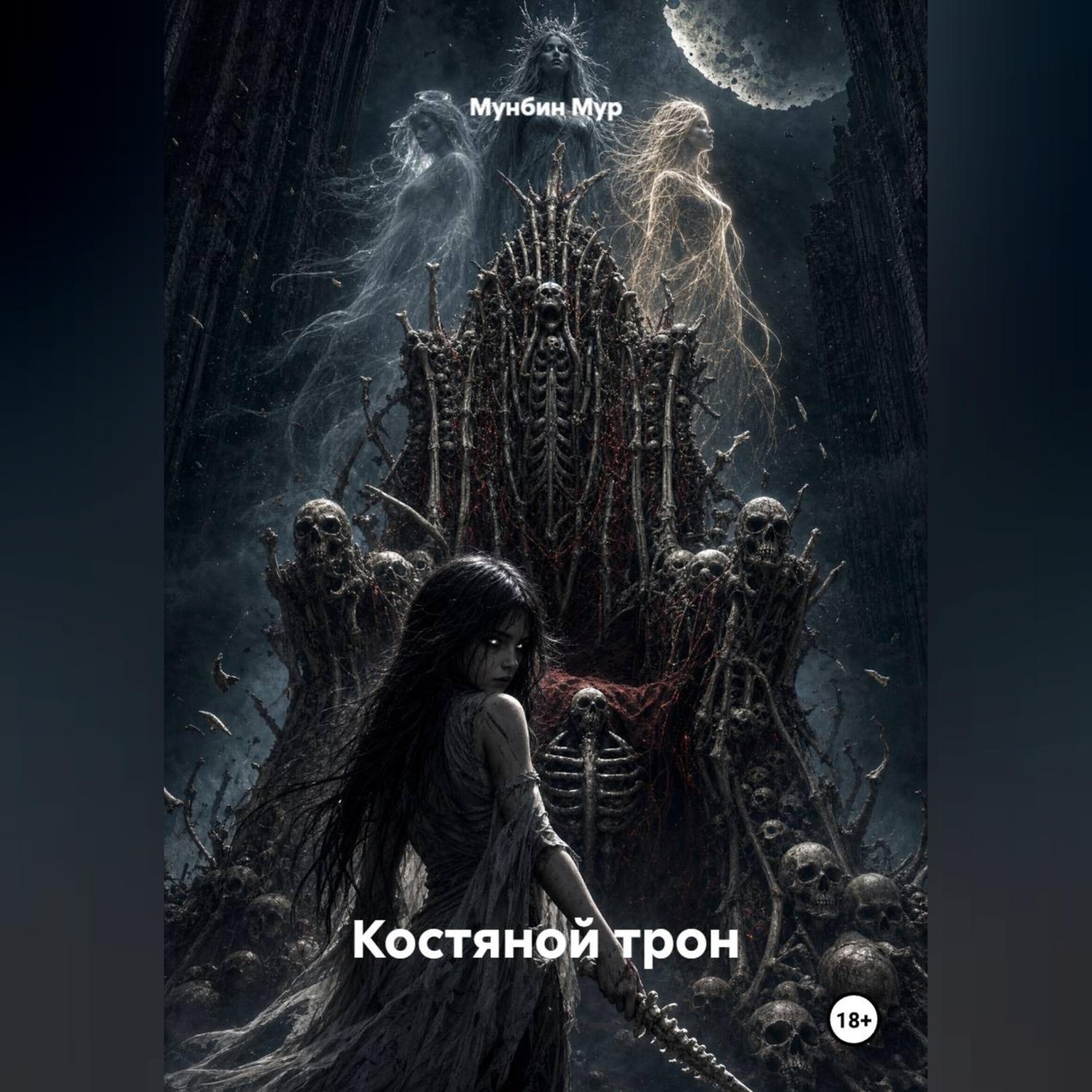 Обложка книги «Костяной трон»