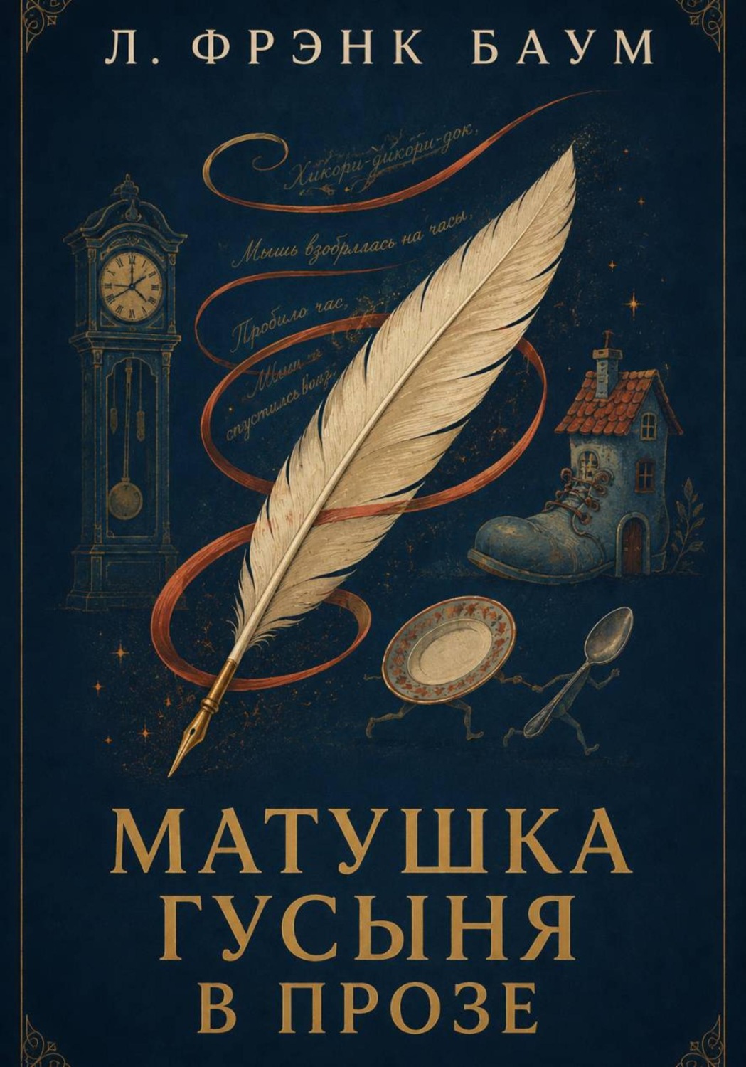 Обложка книги «Матушка Гусыня в прозе»