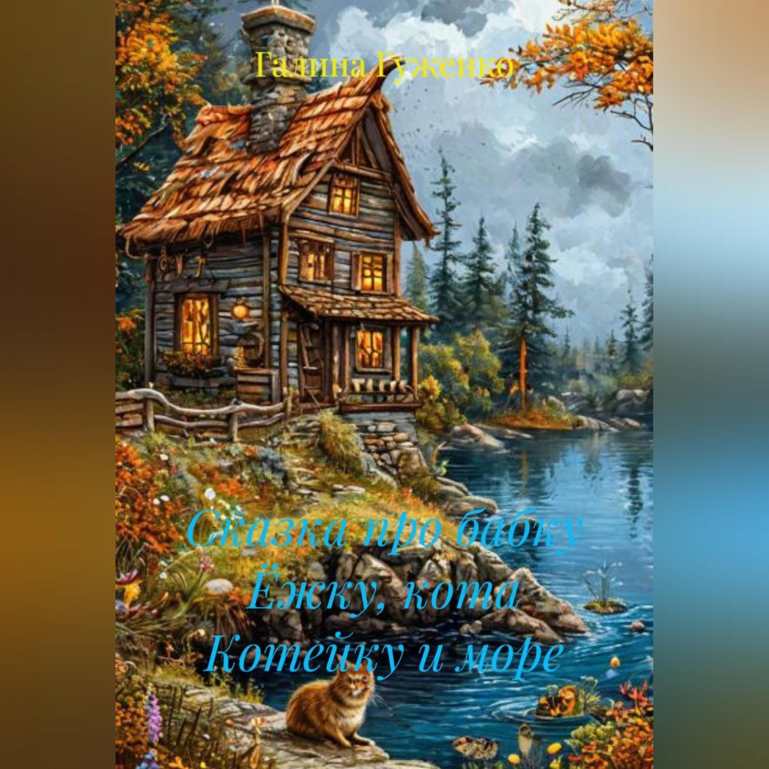 Обложка книги «Сказка про бабку Ёжку, кота Котейку и море.»