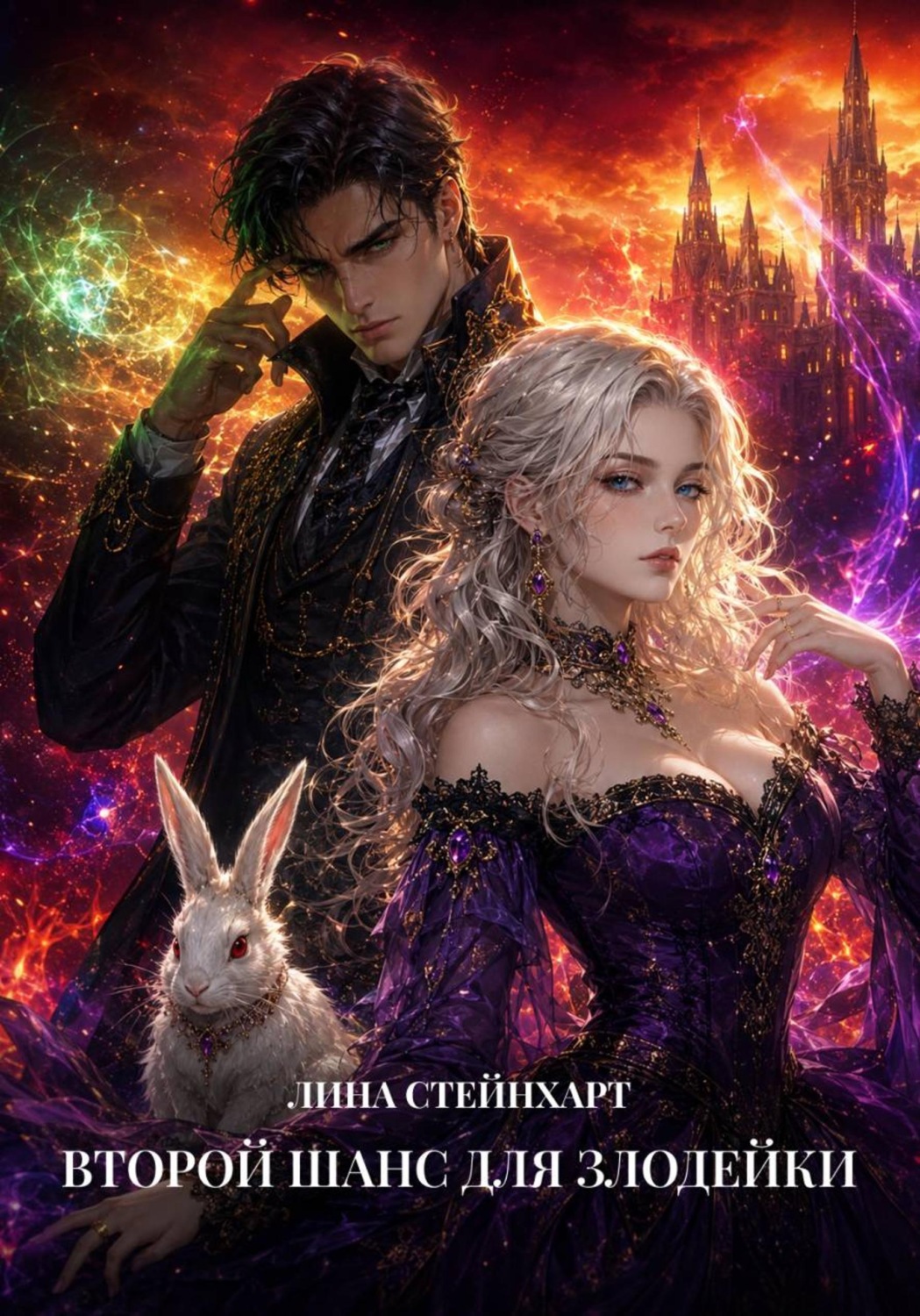 Обложка книги «Второй шанс для злодейки»