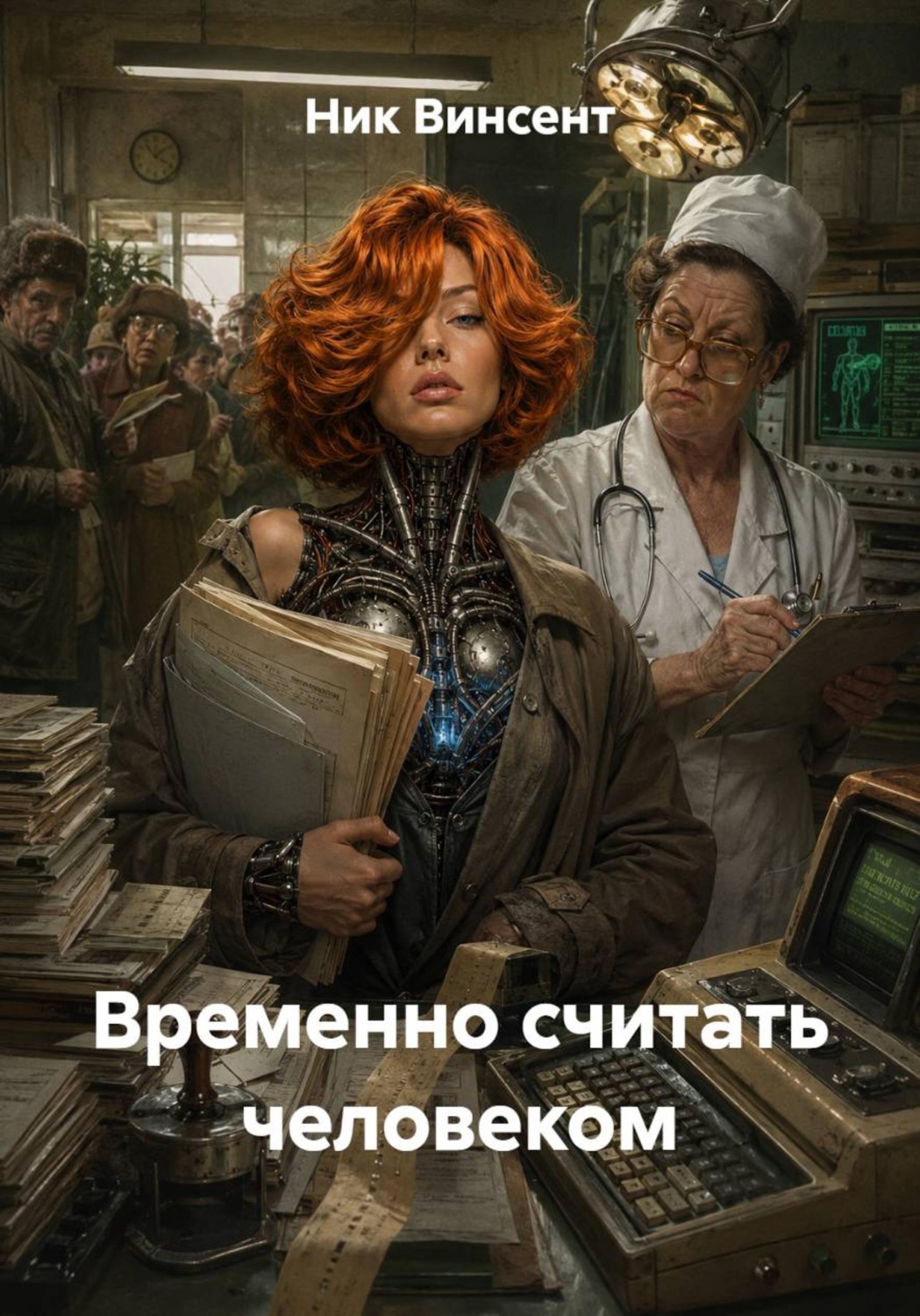 Обложка книги «Временно считать человеком»