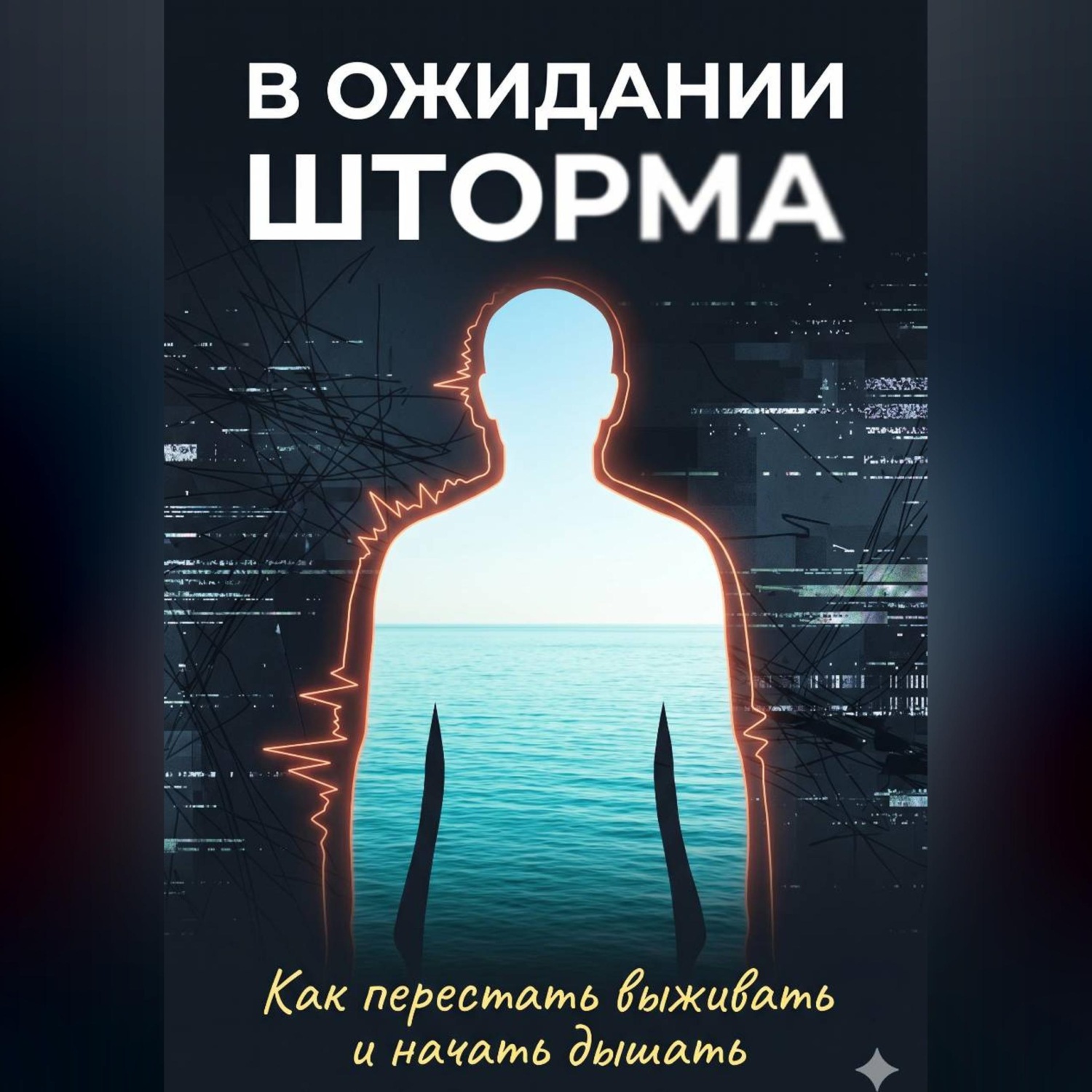 Обложка книги «В ожидании шторма: Как перестать выживать и начать дышать»