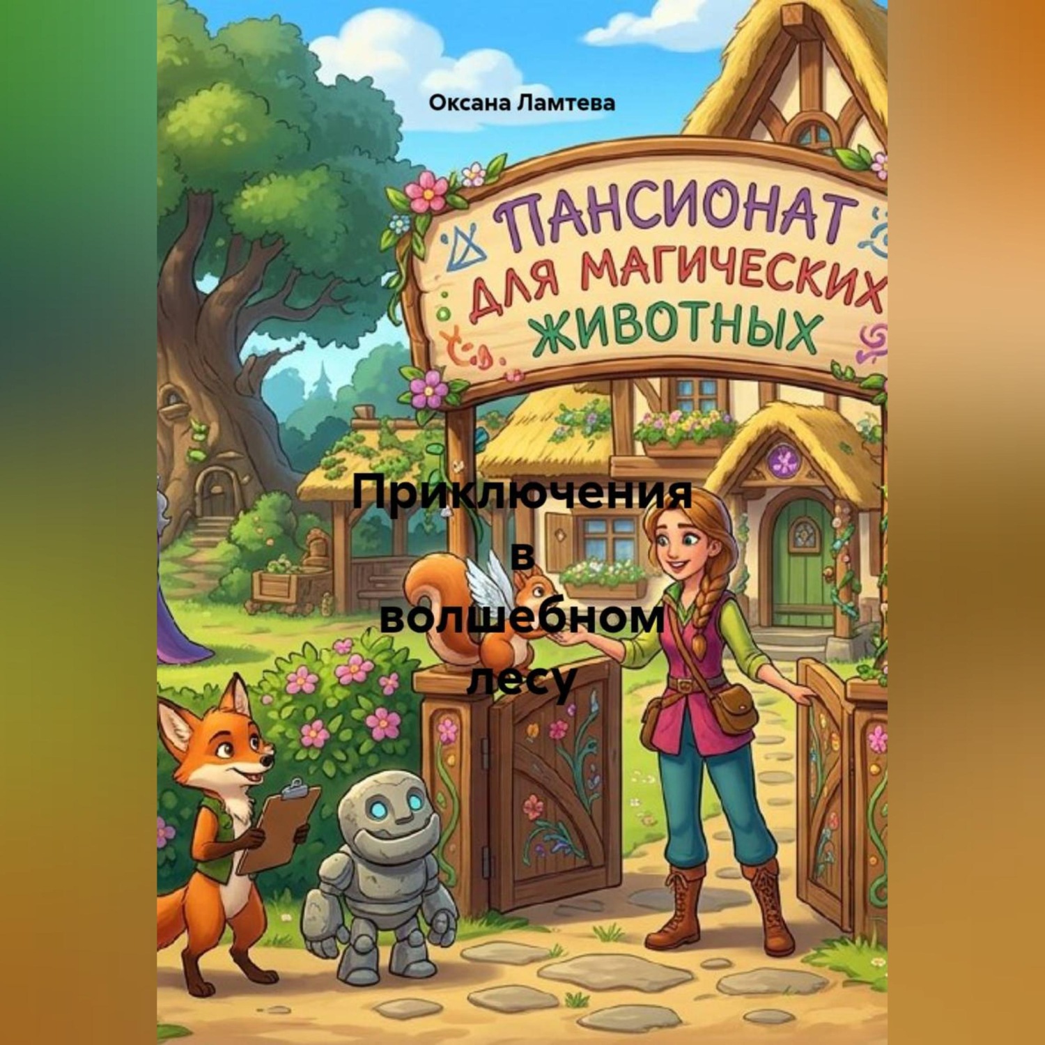 Обложка книги «Приключения в волшебном лесу»