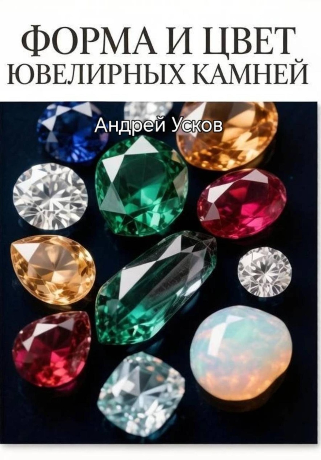 Обложка книги «Форма и цвет ювелирных камней»