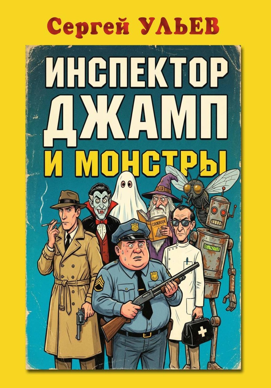 Обложка книги «Инспектор Джамп и монстры»