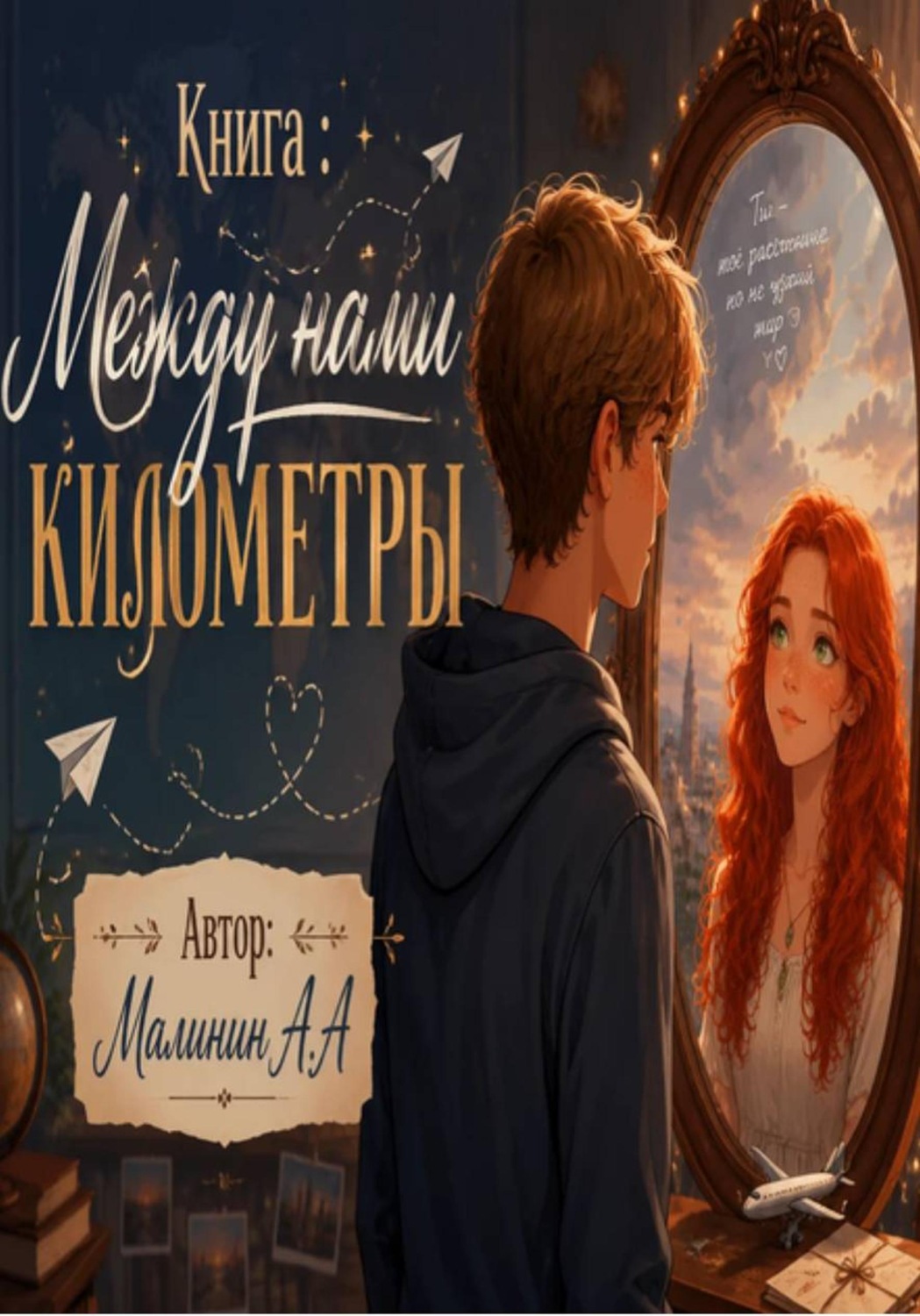 Обложка книги «Между нами километры»