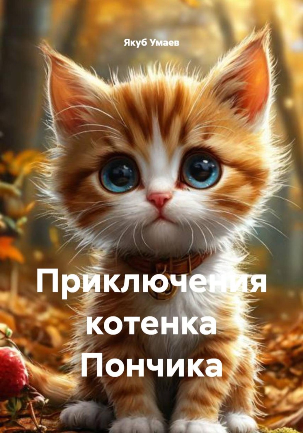Обложка книги «Приключения котенка Пончика»