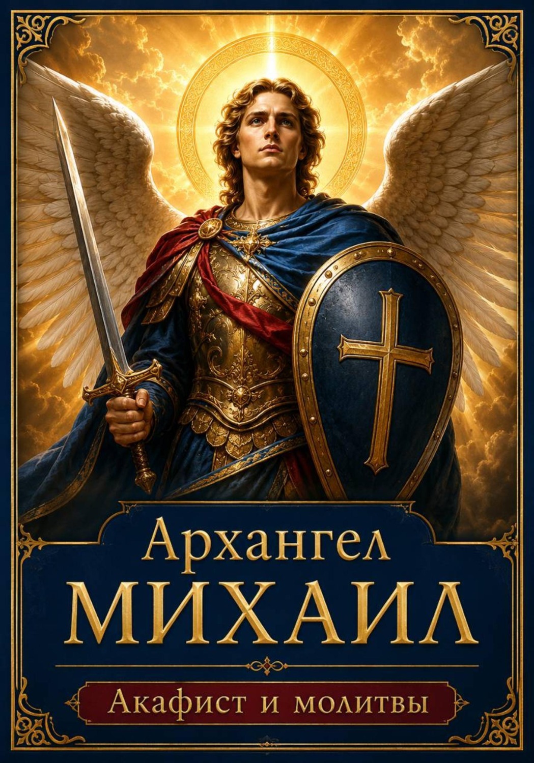 Обложка книги «Архангел Михаил. Молитвы, акафист и слова духовной поддержки»