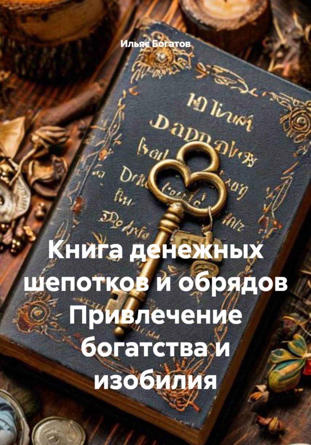 Обложка книги «Книга денежных шепотков и обрядов Привлечение богатства и изобилия»