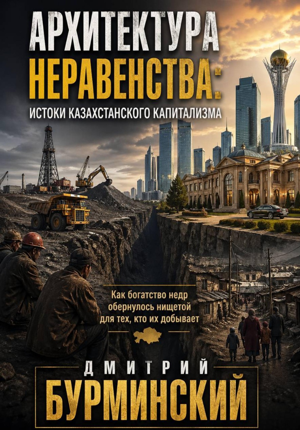 Обложка книги «Архитектура неравенства: истоки казахстанского капитализма»