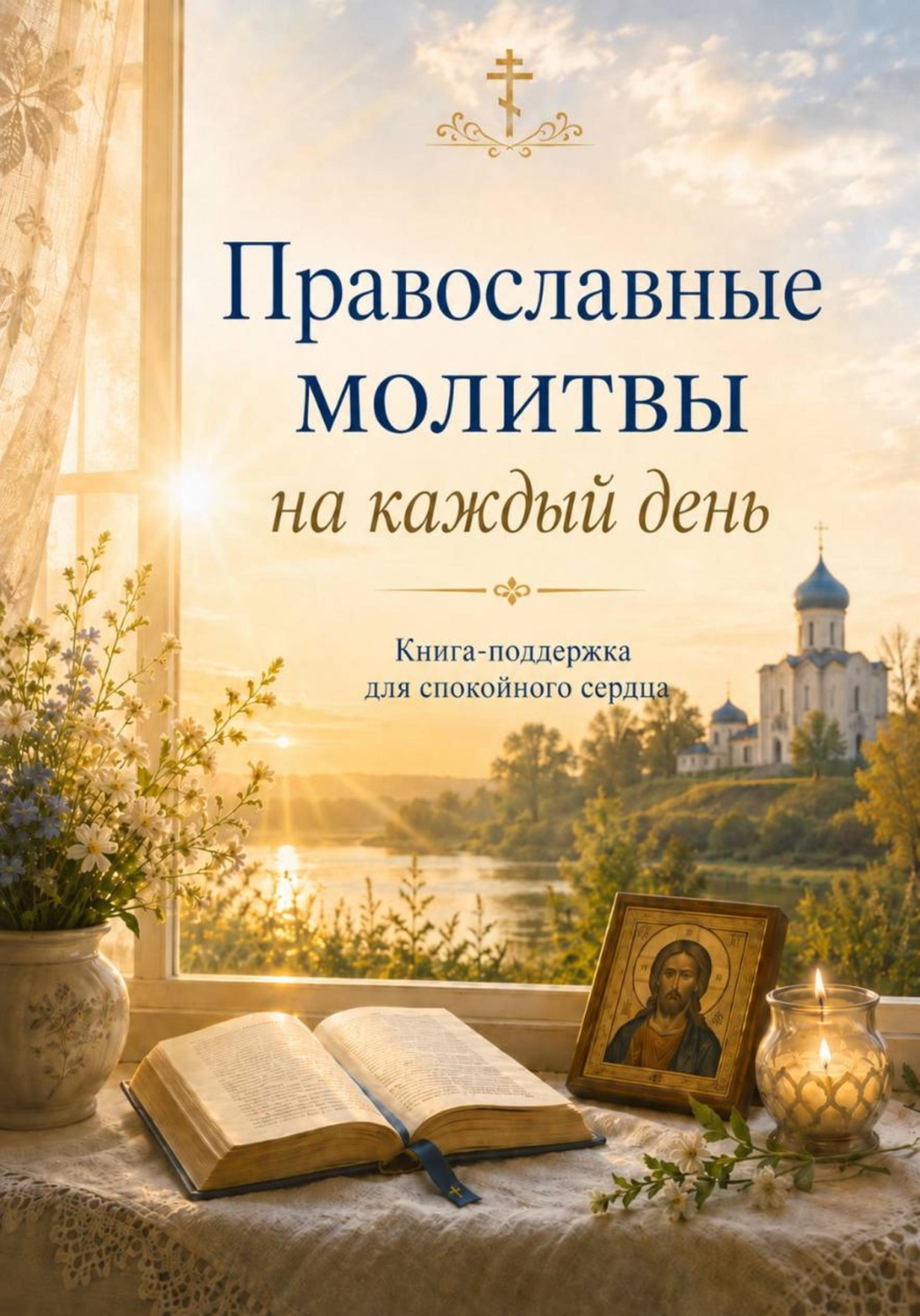 Обложка книги «Православные молитвы на каждый день. Утренние, вечерние и краткие молитвы»