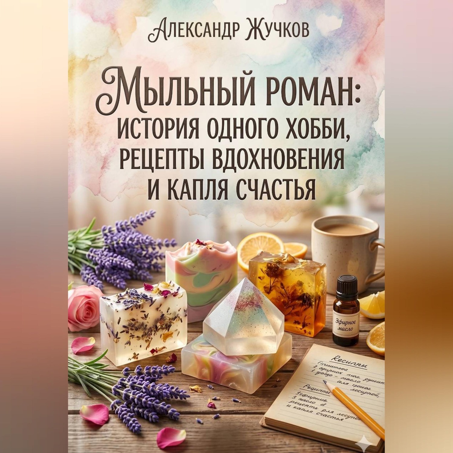 Обложка книги «История одного хобби, рецепты вдохновения и капля счастья.»