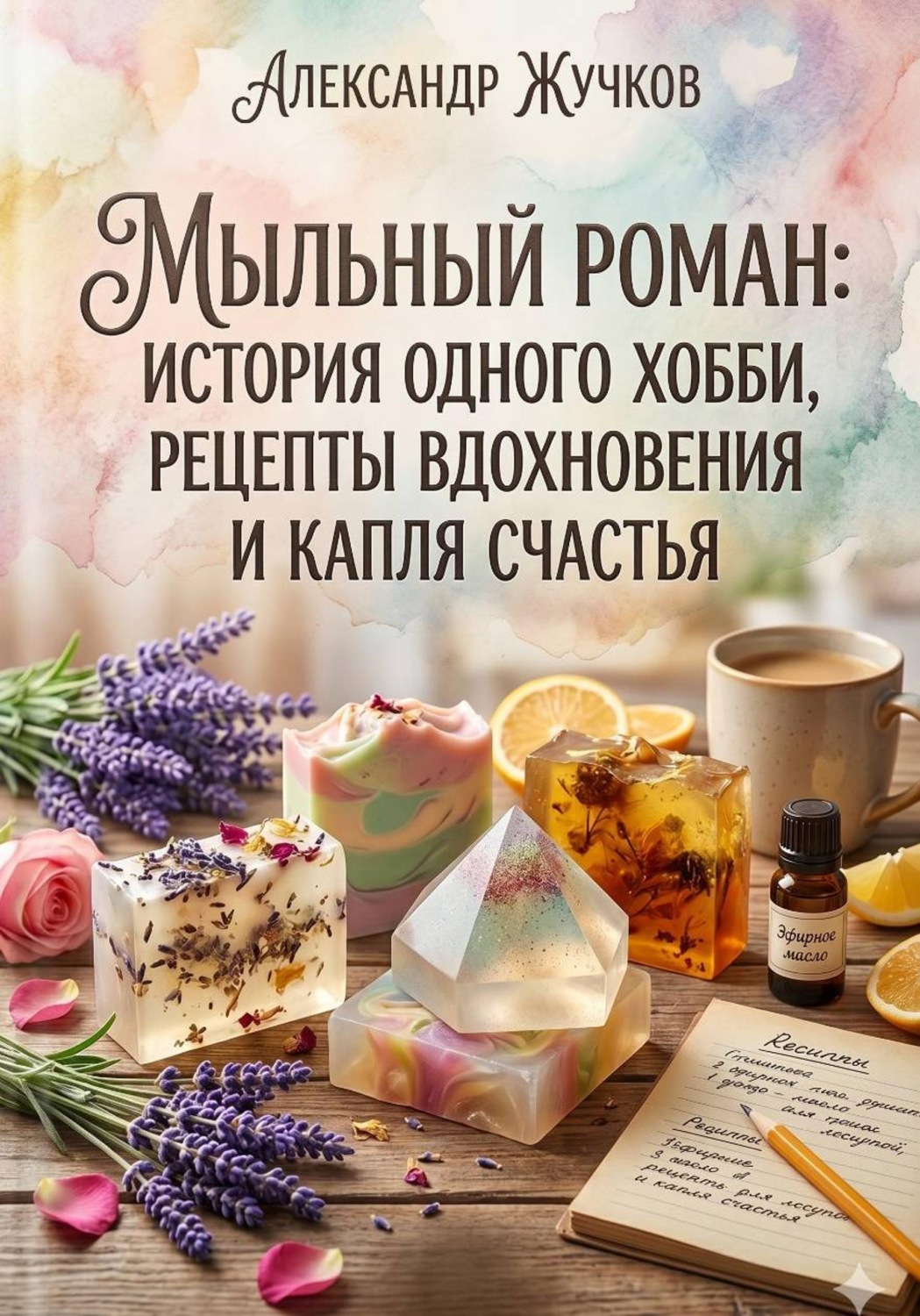 Обложка книги «История одного хобби, рецепты вдохновения и капля счастья»