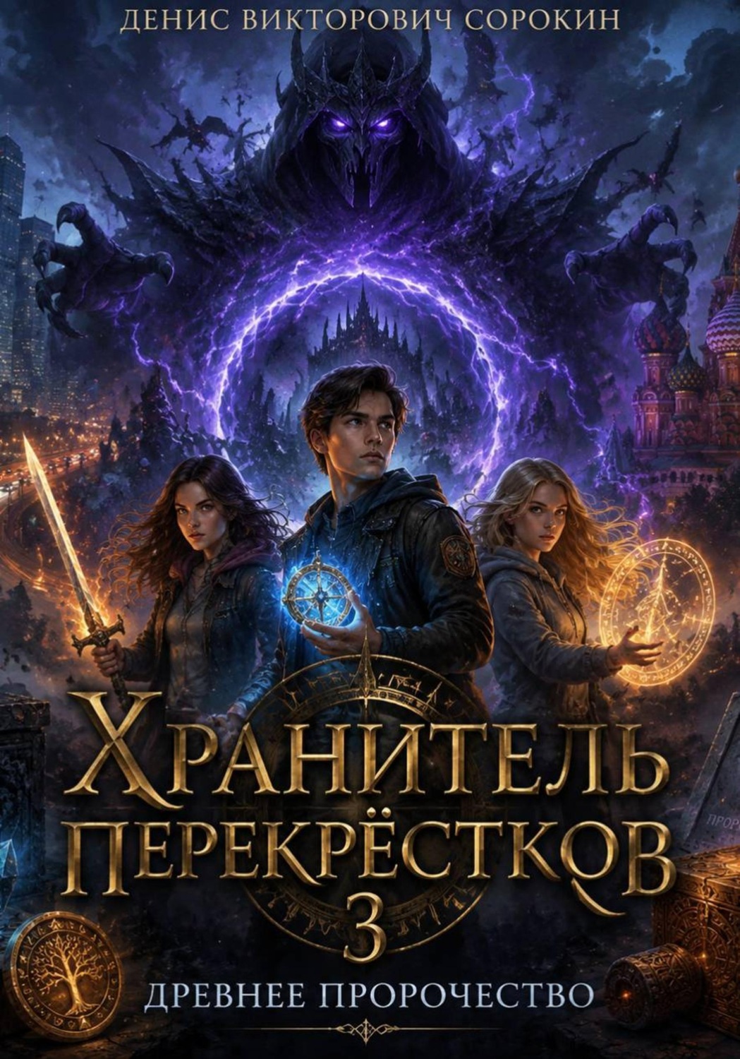 Обложка книги «Хранитель перекрёстков 3. Древнее пророчество»