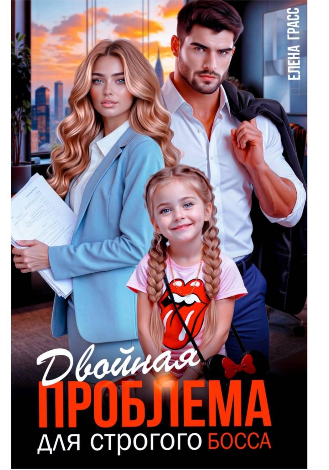 Обложка книги «Двойная проблема для строгого босса»