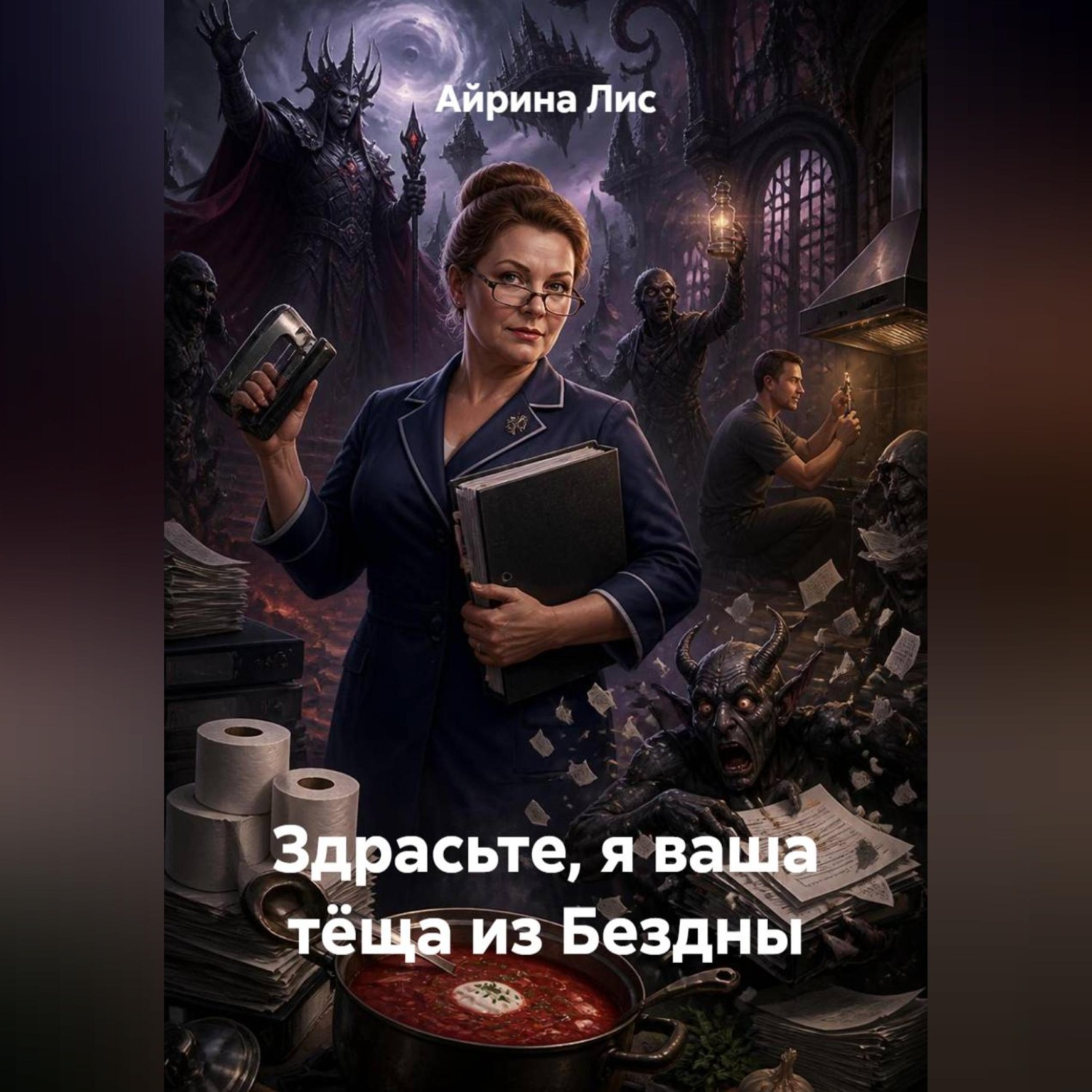 Обложка книги «Здрасьте, я ваша тёща из Бездны»