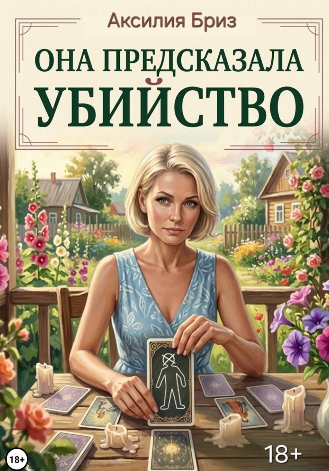 Обложка книги «Она предсказала убийство»