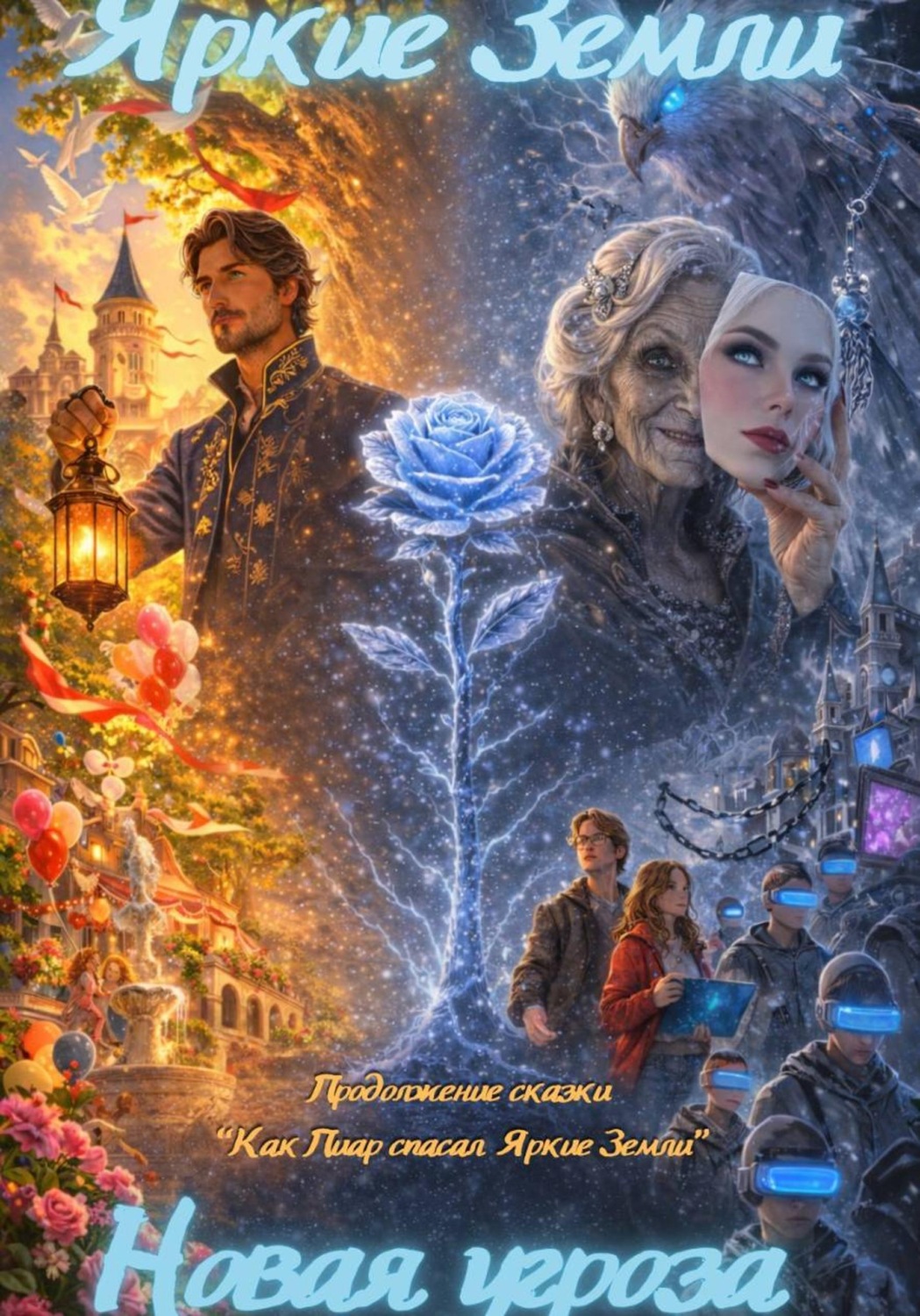 Обложка книги «Яркие Земли. Новая угроза»