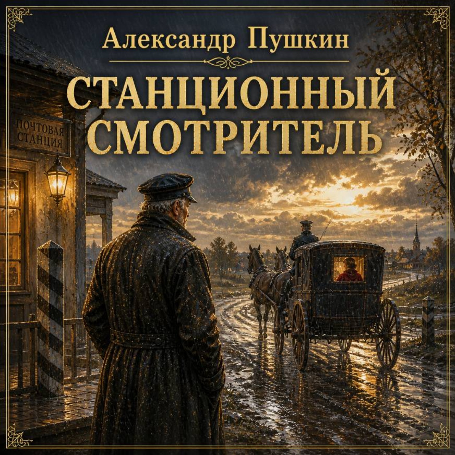 Обложка книги «Станционный смотритель»