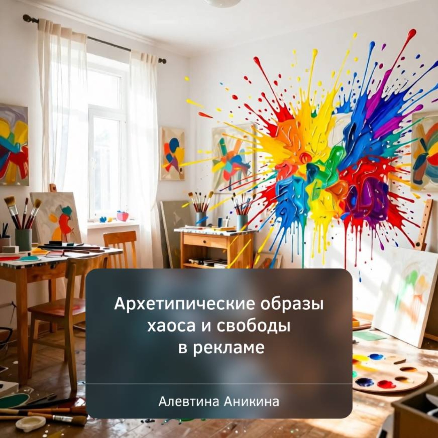 Обложка книги «Архетипические образы хаоса и свободы в рекламе»