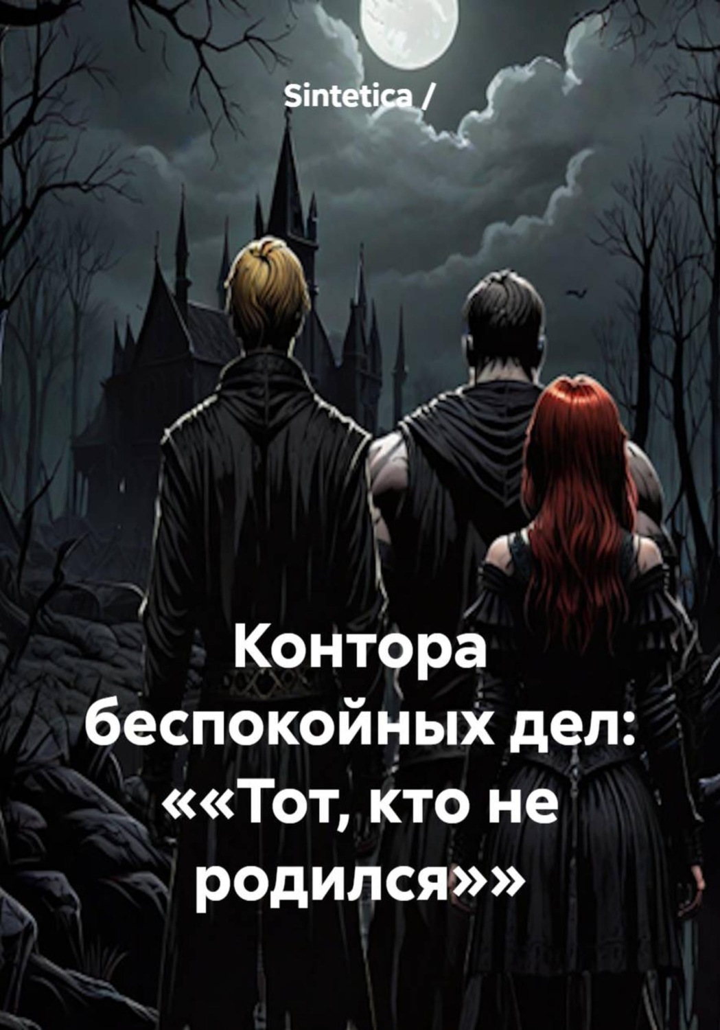Обложка книги «Контора беспокойных дел: ««Тот, кто не родился»»»