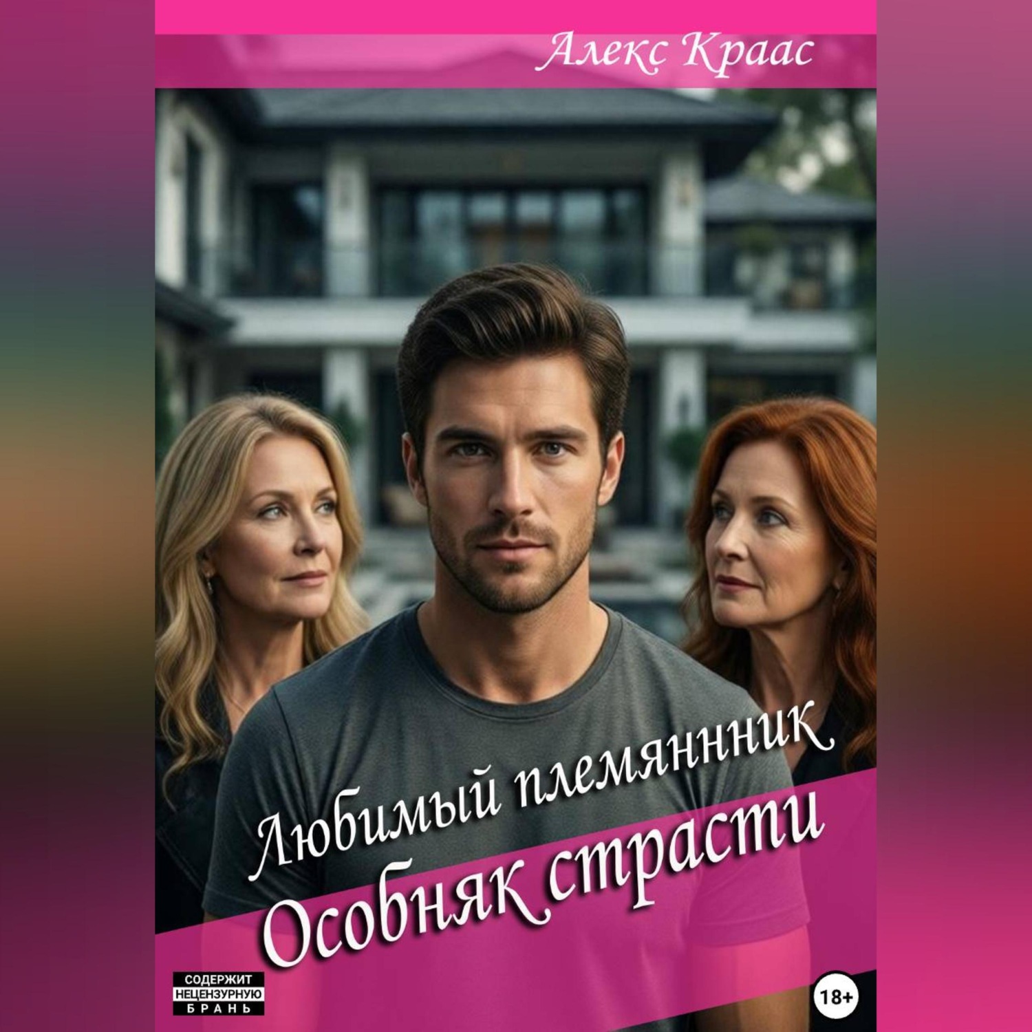 Обложка книги «Любимый племянник: Особняк страсти»