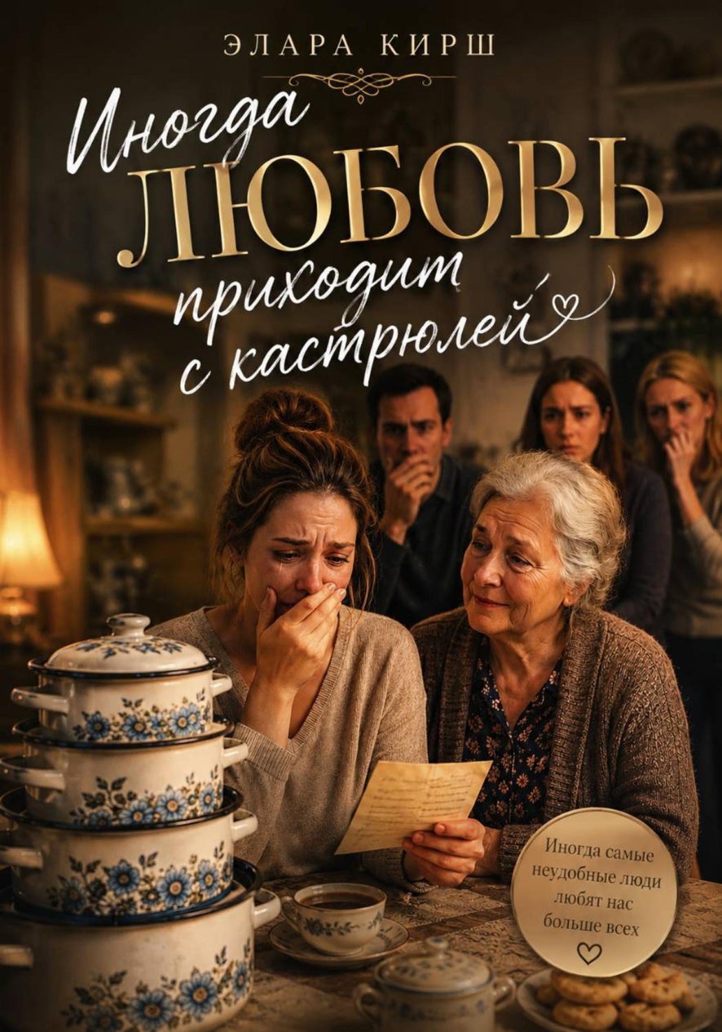 Обложка книги «Иногда любовь приходит с кастрюлей»