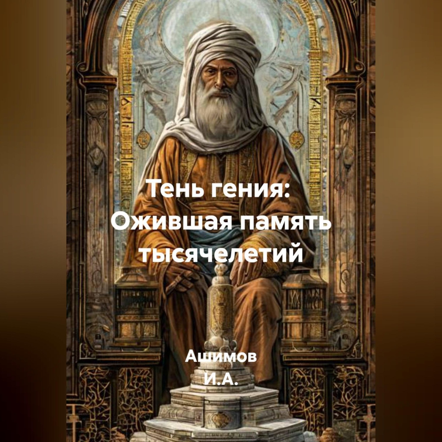 Обложка книги «Тень гения: Ожившая память тысячелетий»