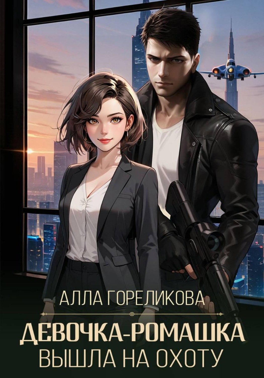 Обложка книги «Девочка-ромашка вышла на охоту»