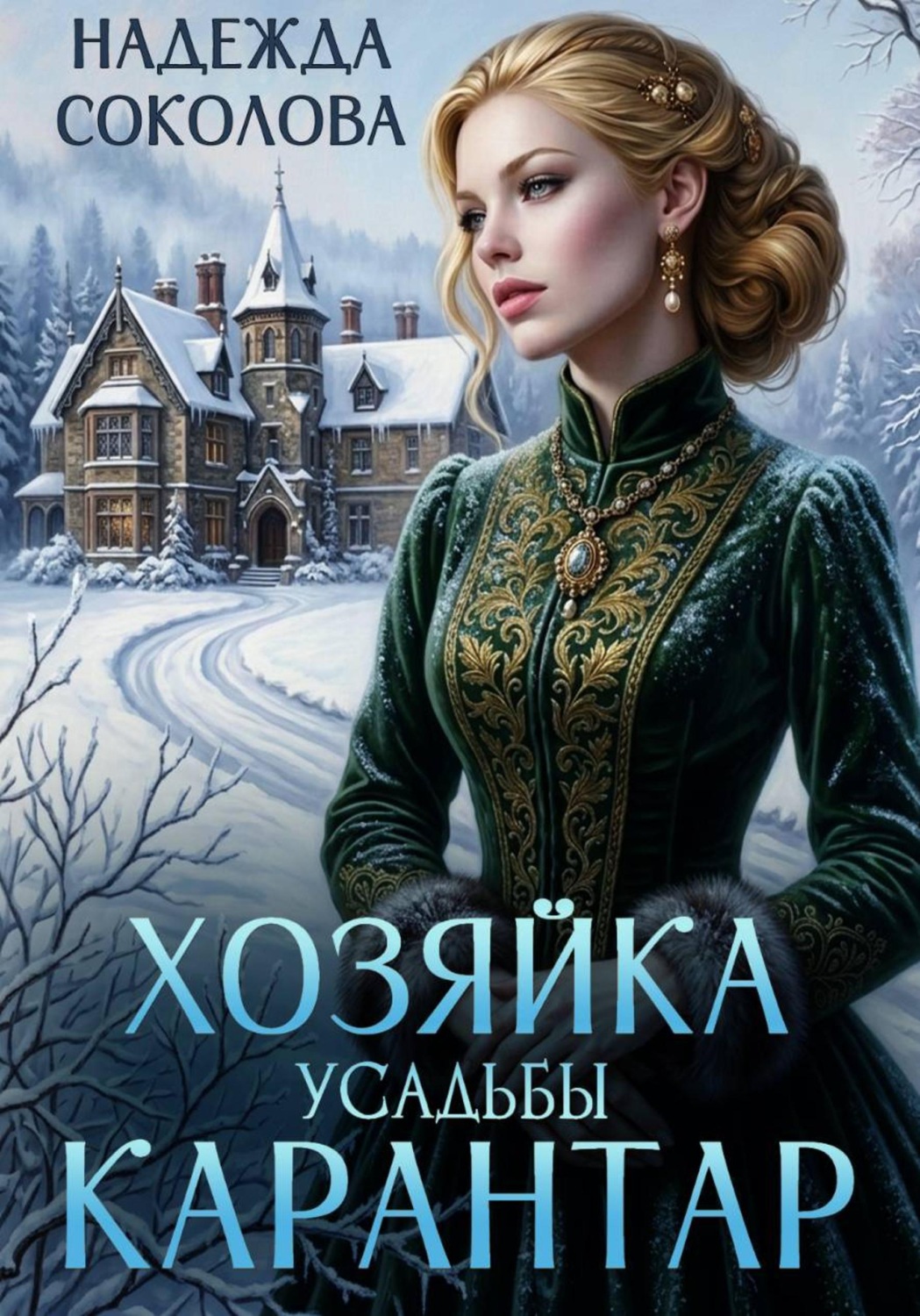 Обложка книги «Хозяйка усадьбы Карантар»