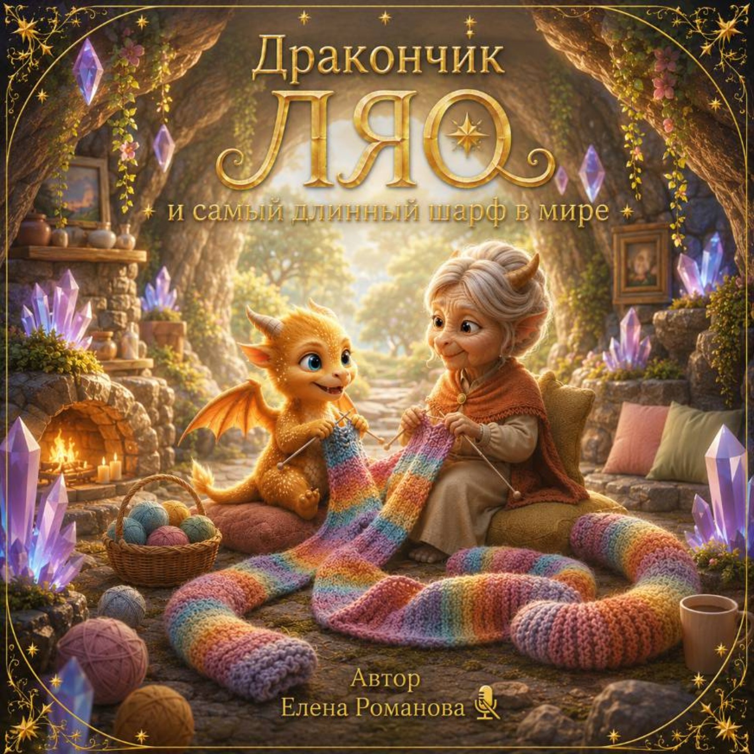 Обложка книги «Дракончик Ляо и Самый длинный Шарф в мире»