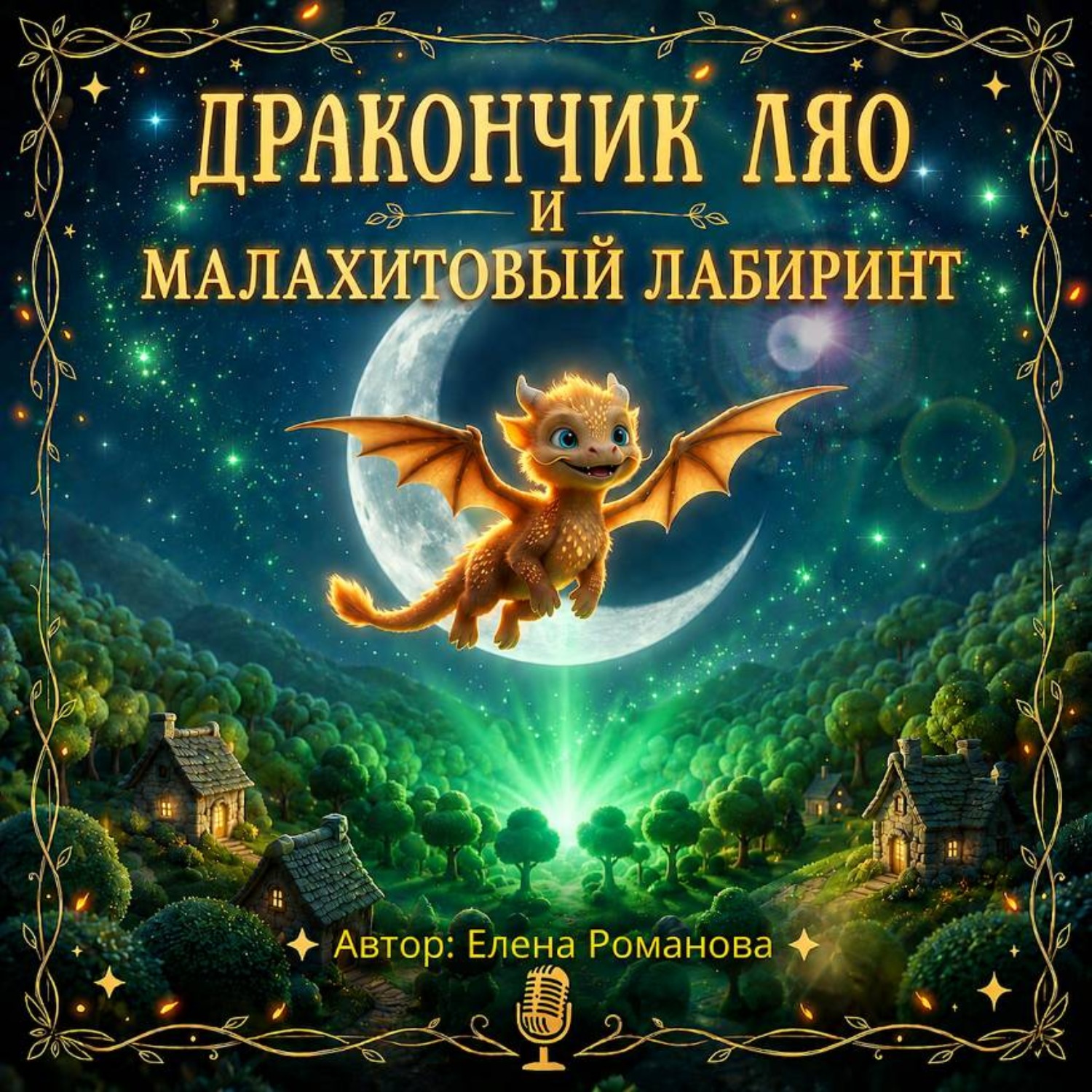 Обложка книги «Дракончик Ляо и Малахитовый Лабиринт внутренних истин»